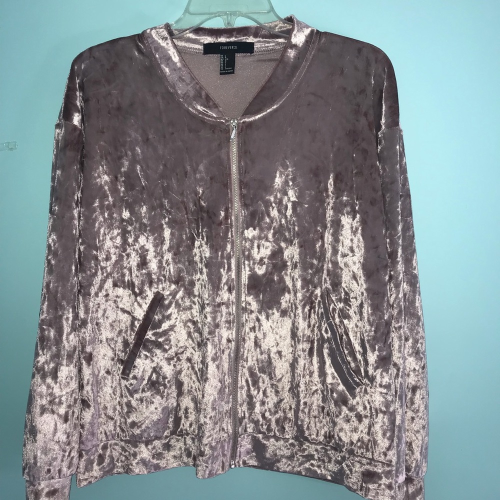 Forever 21 Pink Suede Jacket